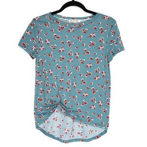 WallFlower Floral Knot Front T-Shirt M
